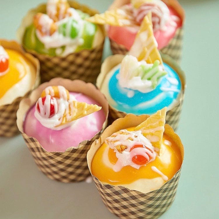 Set Of 6 Cupcakes Simulation Props Set Of 6 Cupcakes Simulation Props